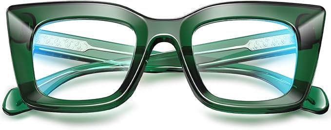 VISOONE Cat Eye Blue Light Blocking Glasses TR90 Anti-glare Women Calida
