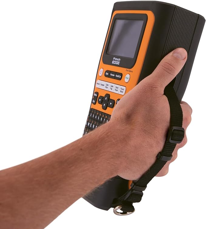Brother PT-E510VP P-Touch Edge Handheld Industrial Label Printer with Dual auto Cutter and USB-C (up to 24mm Labels)