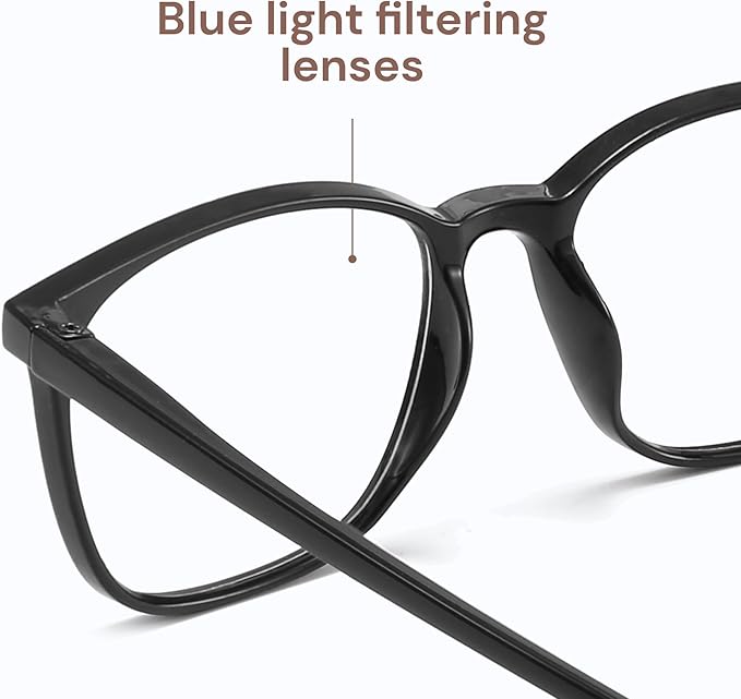 Gaoye Ultralight Blue Light Glasses for Women - Computer Protection Glasses for All Day Comfort - Anti UV Glare & Eyestrain