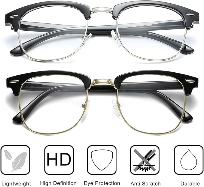 Perfectmiaoxuan Blue Light Blocking Glasses,Computer/Gaming/Screen Glasses for Women or Men，Anti Blue Light & UV