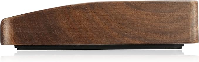 Faluber Wooden Wrist Rest, 17.3-inch Length and 20mm Thickness for Full-Sized Keyboard, Walnut Wood Palm Rest, Ergonomic Design for Mechanical Gaming Keyboard, Stain Resistant (Large, Walnut Wood)