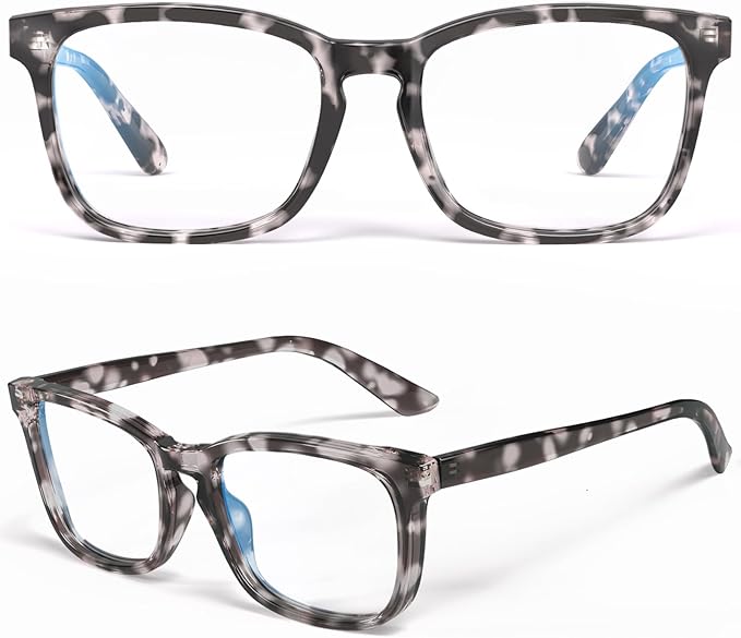 Blue Light Glasses for Women Men Square Computer Glasses Anti Glare UV Blocking Vita