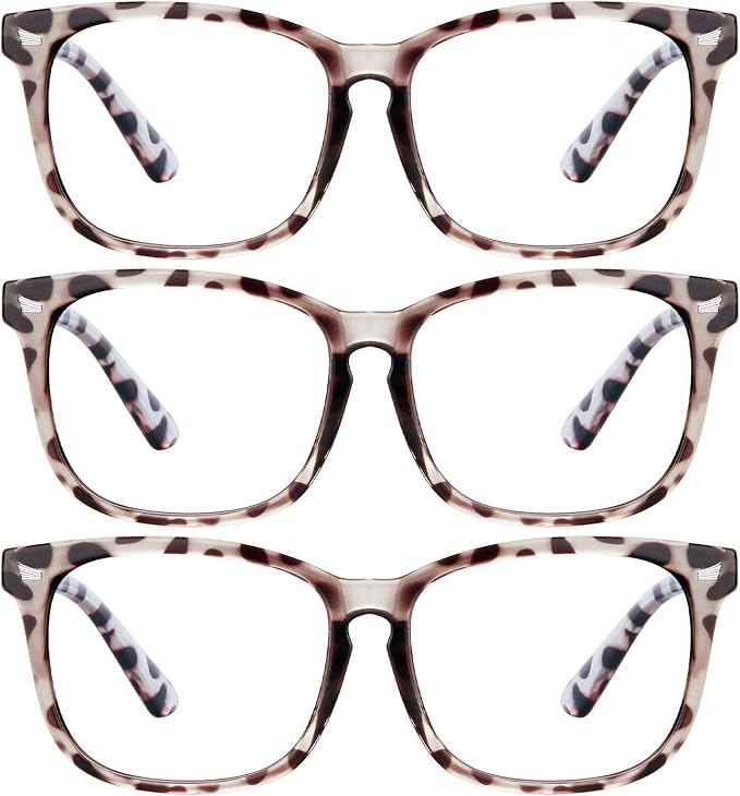 hunsquer Blue Light Glasses for Woman/Men Computer Blue Light Glasses