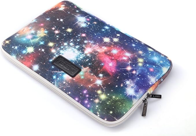 BSLVWG 13 Inch Laptop Sleeve Case, Water-Resistant Neoprene Notebook Computer Pocket Tablet Briefcase Carrying Bag/Pouch Skin Cover
