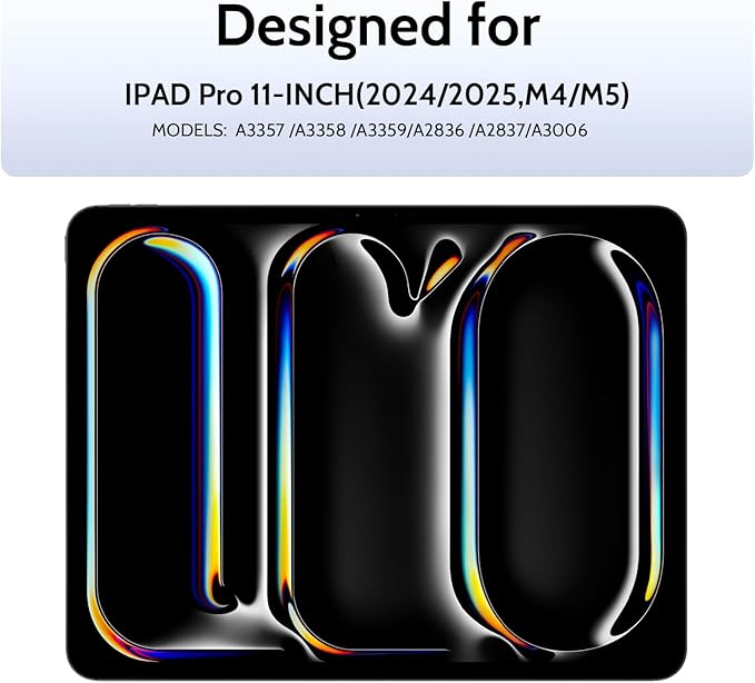 Peslv 2 Pack Magnetic Paperfilm for iPad Pro 11 Inch M4/M5 [2024/2025 5th/6th Gen], Feel Like Writing Drawing On Paper, Matte Removable Anti Glare Fingerprint Screen Protector Blue Light Filter