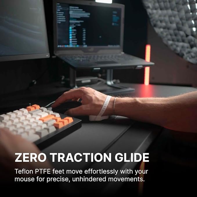 DELTAHUB Carpio G2.0 - Advanced Ergonomic Right-Handed Gaming Wrist Rest for Mouse - Superior Support for Serious Gamers - Anti-Fatigue, Smooth Glide (Small, Right, Black)