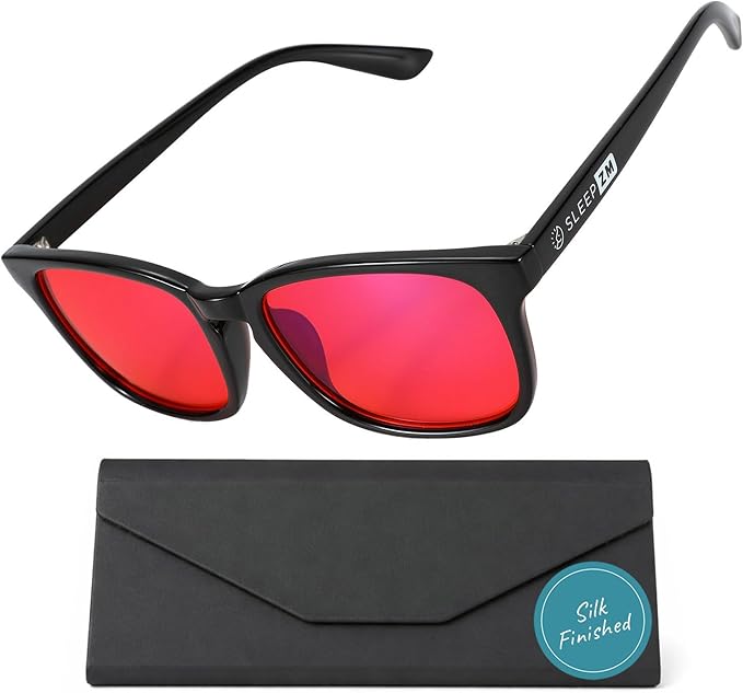 Sleep ZM Blue Light Blocking & Light Sensitivity Glasses - 8 Lens Types for Comfort, Relaxation, Sleep & Relief - 50+ Styles