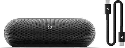 Beats Pill - Portable Bluetooth Speaker with USB-C Charging Cable (20 cm) - Jet Black