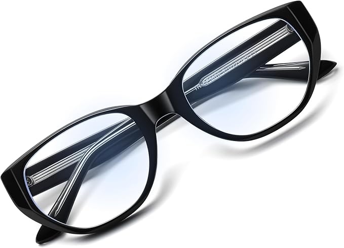 Ultralight Cat Eye Blue Light Glasses for Woman Anti Glare Reduce Eyestrain Gaming/Computer/Screen