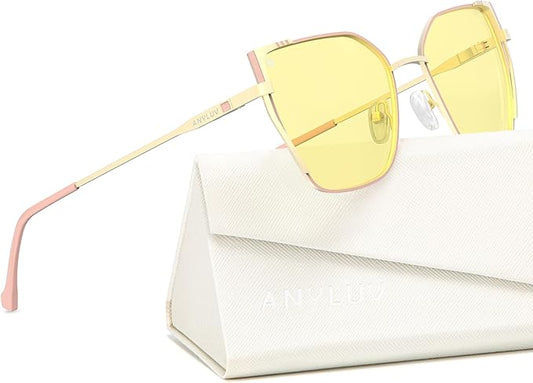 ANYLUV Blue Light Glasses for Woman Men, Womens Blue Light Blocking Glasses Computer Glasses Anti Eyestrain