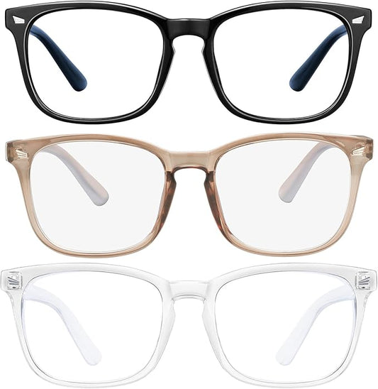 hunsquer Blue Light Glasses for Woman/Men Computer Blue Light Glasses