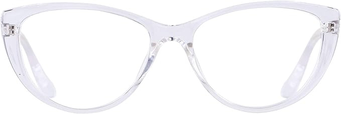 ANDWOOD Blue Light Blocking Glasses Women Bluelight Blocker Computer Cateye Clear Cat Eye Eyeglasses Frame AR003