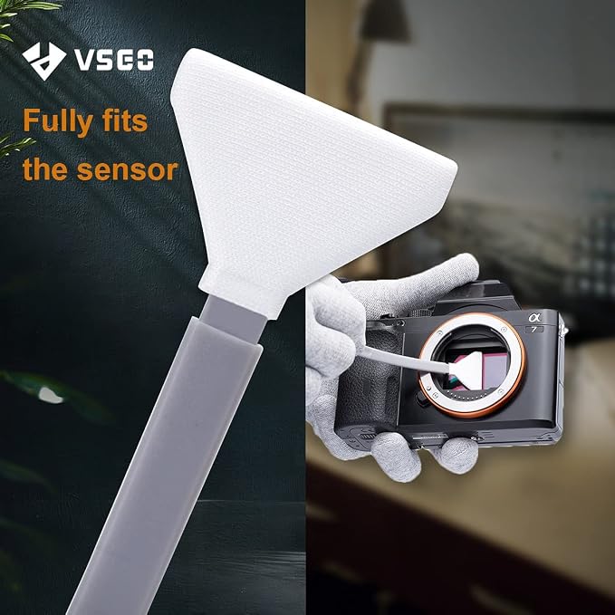 VSGO 24pcs Full-Frame Camera Sensor Cleaning Kit, Sensor Cleaning Swabs, Compatible with DSLR & SLR Digital Cameras (V-S03-24) - Image 3