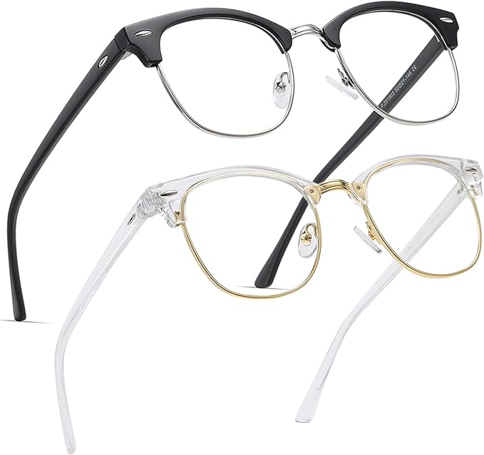 Perfectmiaoxuan Blue Light Blocking Glasses,Computer/Gaming/Screen Glasses for Women or Men，Anti Blue Light & UV