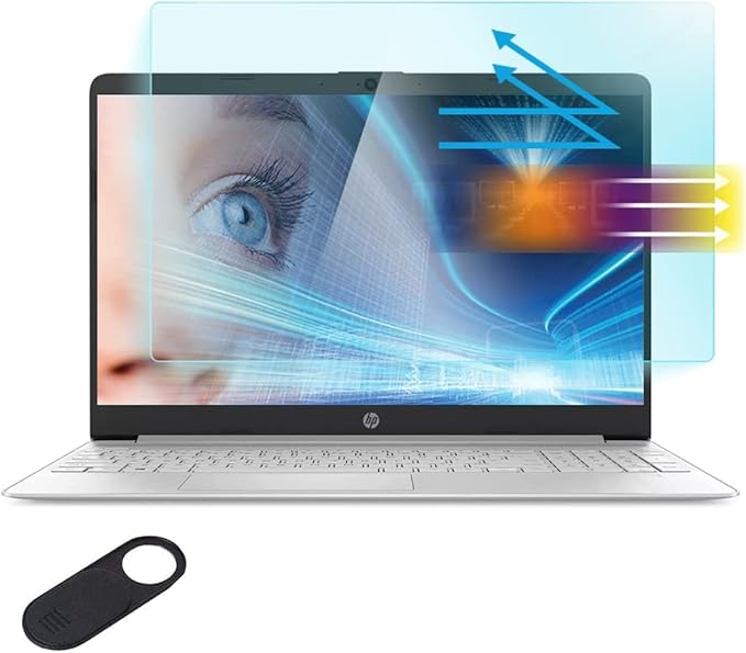 MUBUY-GOL Anti Blue Light Screen Protector for HP 17.3" Laptop/HP OmniBook 7/ HP OmniBook X/HP Envy/OMEN/Pavilion, HP 17t 17z 17-by 17-ca 17-cn 17-cp 17t-ch 17t-cr 17-cb 17-ck