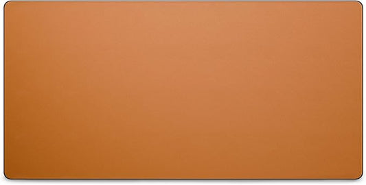 Jotsome Leather Desk Pad Mat, Non-Slip Desk Blotter Pad - Desk Protector for Office, Home, Laptop, and Desktop (Tan, 34" x 17")