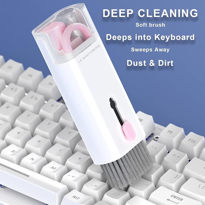 Electronics Cleaner Kit. Keyboard Brush, Airpod Cleaning Tool, Phone Screen Cleaner. for Computers, MacBooks, Laptops, Airpods Pro, Headphones.???Dark Green??? - Image 2
