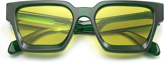 VISOONE Gamer Glasses Professional Blue Light Filter with Anti-Fatigue and Anti-Glare for Men and Women RIVER