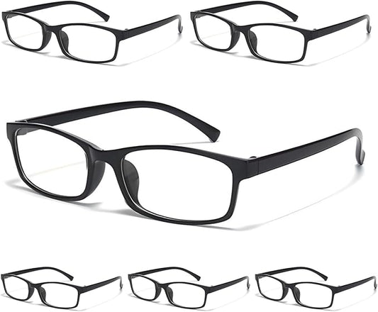 Gaoye +0.75 Reading Glasses Men - Blue Light Blocking Lenses, TR90 Frames, UV400 - Eyeglasses with Clear Vision