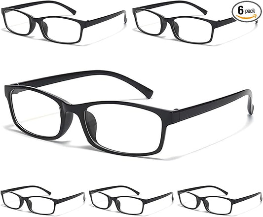 Gaoye +1.0 Reading Glasses Men - Blue Light Blocking Lenses, TR90 Frames, UV400 - Eyeglasses with Clear Vision