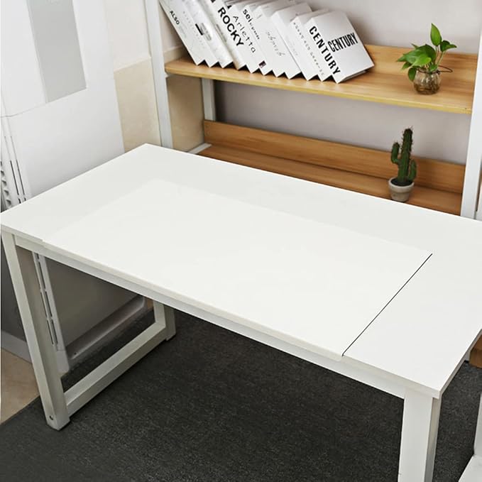 PU Leather Office Desk Pad, Writing Mat with Full Grip Fixation Lip, Table Blotter Desk Protector Waterproof Gaming Mat Laptop Keyboard Working Mat, Non-Slip Table Protective Pad