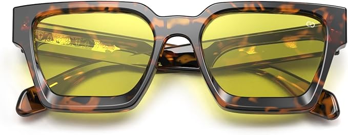 VISOONE Gamer Glasses Professional Blue Light Filter with Anti-Fatigue and Anti-Glare for Men and Women RIVER
