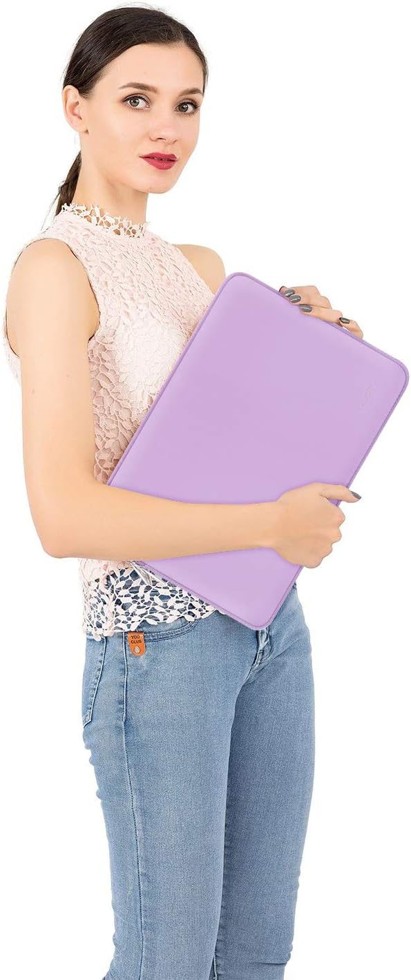 MOSISO Laptop Case 13 inch, 13 inch Laptop Sleeve Bag Compatible with MacBook Air M5 M4 M3 M2 M1 2026-2018 / Neo/Pro M2 M1 2026-2016, Neoprene Computer Sleeve Bag with Small Case, Purple