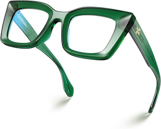 VISOONE Cat Eye Blue Light Blocking Glasses TR90 Anti-glare Women Calida