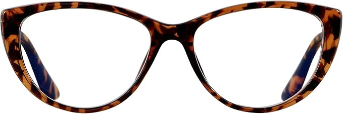 ANDWOOD Blue Light Blocking Glasses Women Bluelight Blocker Computer Cateye Clear Cat Eye Eyeglasses Frame AR003