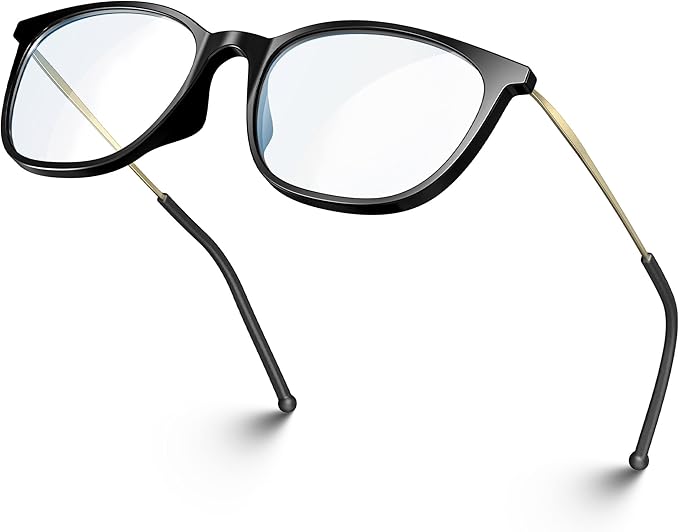VISOONE Light Weight Slip Resistant Blue Light Blocking Computer Glasses with Anti Glare UV400 for Man Women GAEL