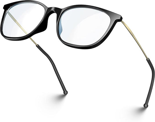 VISOONE Light Weight Slip Resistant Blue Light Blocking Computer Glasses with Anti Glare UV400 for Man Women GAEL