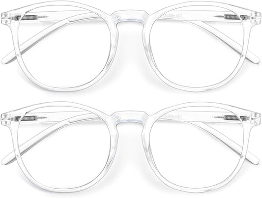 IBOANN Blue Light Glasses for Woman/Men, Fashion Blue Light Glasses Men, Fake Glasses Help Reduce Screen Fatigue