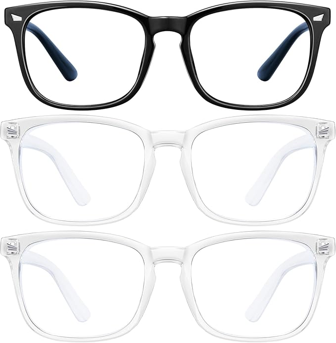 hunsquer Blue Light Glasses for Woman/Men Computer Blue Light Glasses