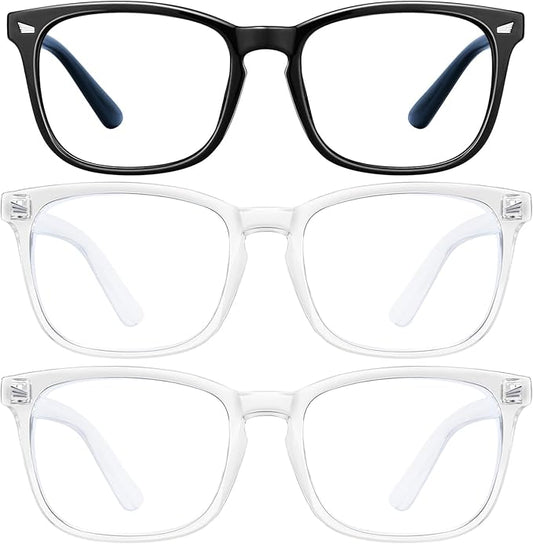 hunsquer Blue Light Glasses for Woman/Men Computer Blue Light Glasses