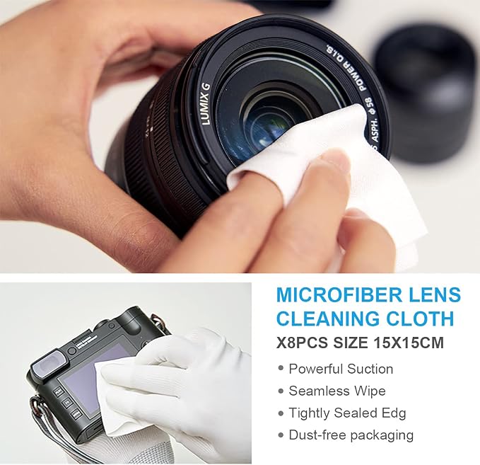 VSGO Professional Lens Cleaning Kit (DKL-15D) - Includes Lens Pen, Air Blower & Cleaning Fluid - Portable Dust Removal for Camera Lenses, Filters, Cell Phones and Electronics - Image 4