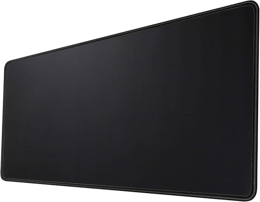 Gaming Mouse Mat/Mouse Pad 23.6x11.8x0.12Inch | XXL Mouse pad | Table mat/Large Size | Improved Precision and Speed | Rubber Base for Stable Grip on Smooth Surfaces Non-Slip (60x30Black004)