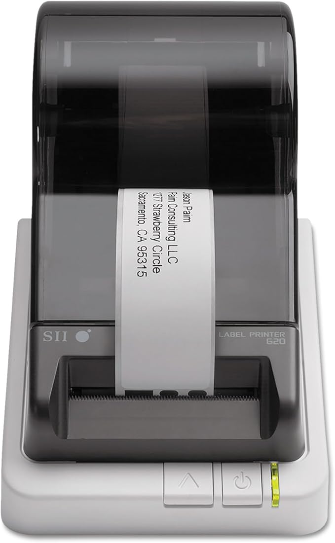Seiko Instruments Smart Monochrome Label Printer 620, USB, PC/Mac, 2.76 inches/second
