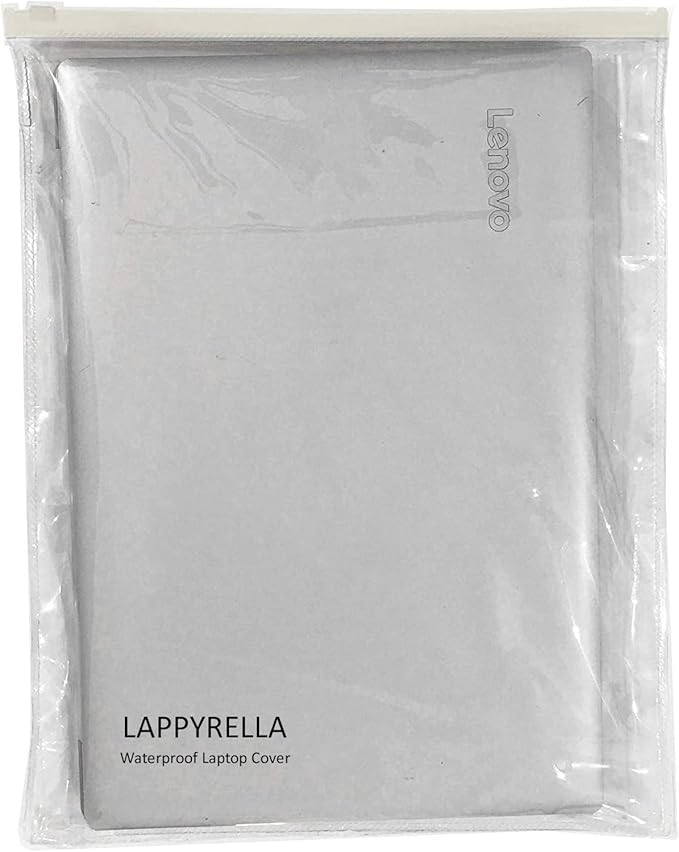 Waterproof Dust Cover for 15.6 inch Laptop Dustproof Scratch Proof Translucent Zip Lock PVC Bag (15-16 inch (Maximum Laptop Size: 38 x 27 x 3.5 cm))
