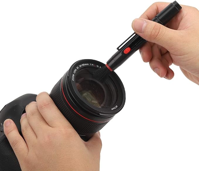 Camera Lens Cleaning Kit, Lens Cleaning Pen Soft Brush Blower Camera Air Blower Microfiber Cloth Cleaner Kit for Photography Accessories - Image 2
