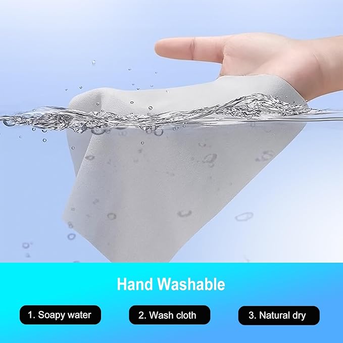 2 Pack Microfiber Liner Cleaning Cloth Screen Keyboard Imprint Protection for MacBook Neo/Pro/AIR 13" 14" (2018-2026), Compatible MacBook Neo 13/MacBook Air 13 M4 M3 M2 M1/MacBook Pro 14 (M5- M1)