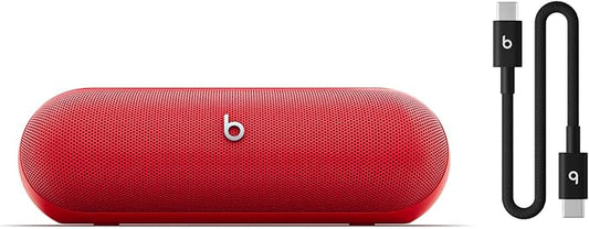 Beats Pill - Portable Bluetooth Speaker with USB-C Charging Cable (20 cm) - Jet Black