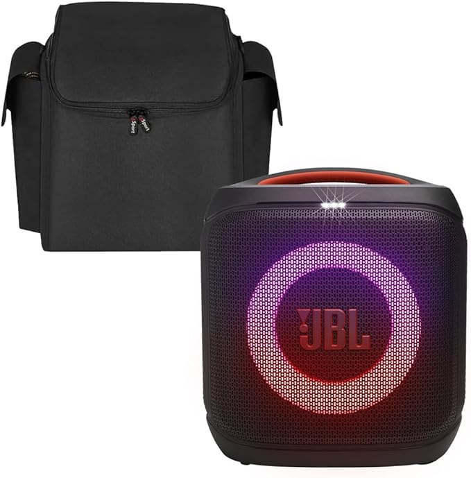 JBL PARTYBOX Encore Essential 2 Speaker Bundle with gSport Carry Bag (Black)