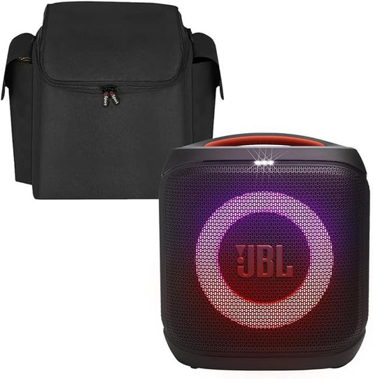 JBL PARTYBOX Encore Essential 2 Speaker Bundle with gSport Carry Bag (Black)