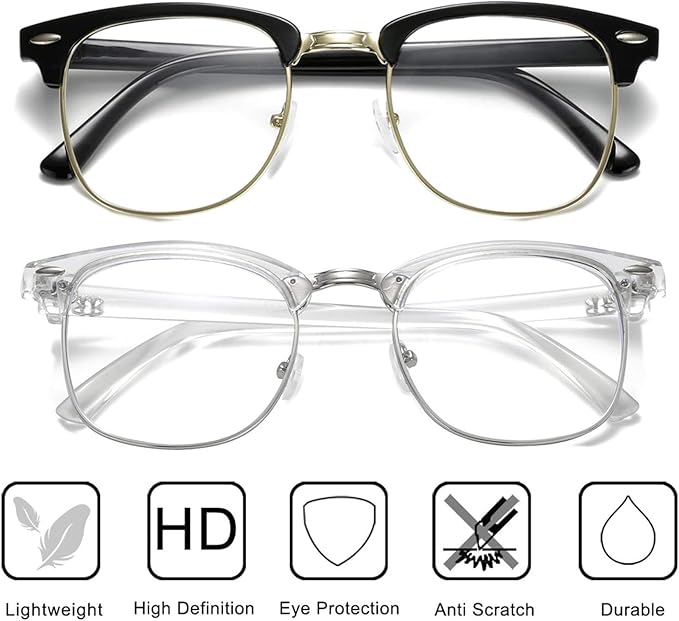 Perfectmiaoxuan Blue Light Blocking Glasses,Computer/Gaming/Screen Glasses for Women or Men，Anti Blue Light & UV