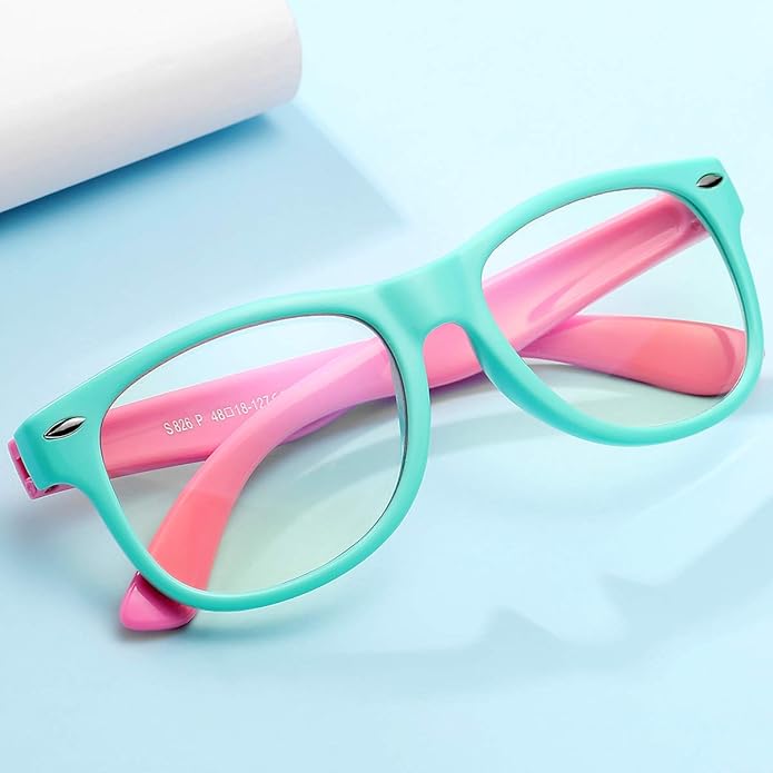 Pro Acme Blue Light Blocking Glasses for Kids - Boys & Girls Unbreakable Frame (3-12 Years)