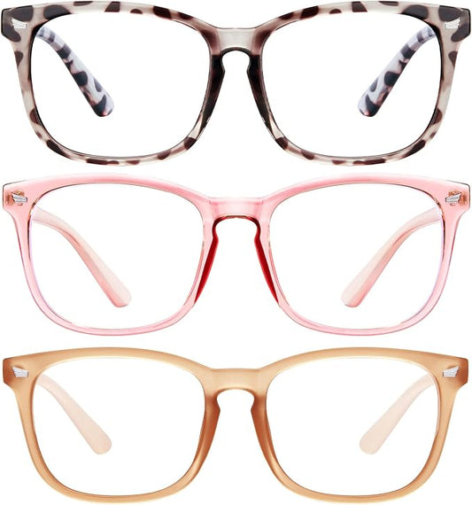 hunsquer Blue Light Glasses for Woman/Men Computer Blue Light Glasses