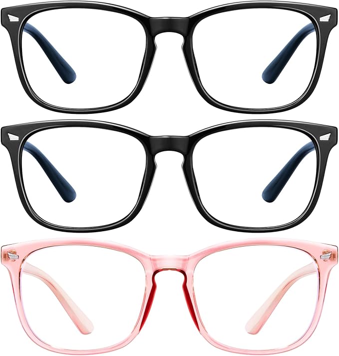 hunsquer Blue Light Glasses for Woman/Men Computer Blue Light Glasses