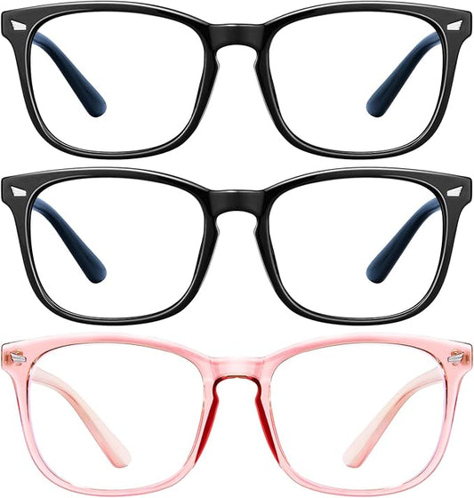 hunsquer Blue Light Glasses for Woman/Men Computer Blue Light Glasses