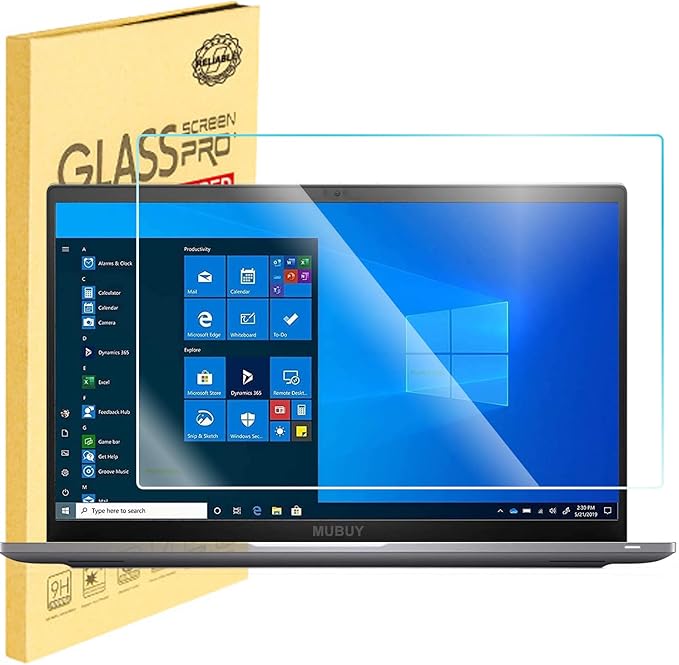 11.6" Laptop Tempered Glass Screen Protector for HP/Dell/Sony/Samsung/Lenovo/Acer/MSI/LG/Razer Blade 11.6 inch Aspect Ratio 16:9 Laptop, 9H Hardness, Fingerprint Resistant(257x145mm/ W x H)