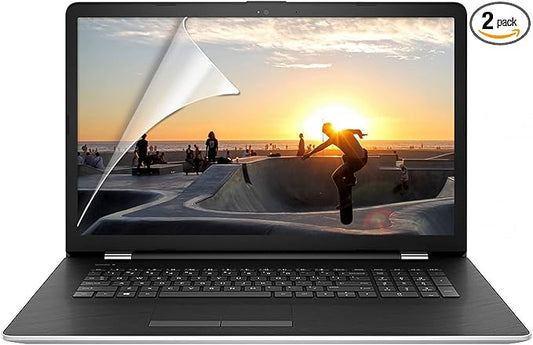 [2 PACK] FORITO 17.3" Anti Glare Screen Protector Compatible with All Brands of 17.3" with 16:9 Aspect Ratio Display Laptop(Size: 15" Width x 8.5" Height)
